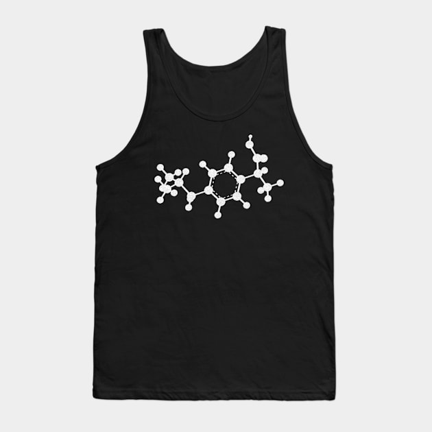 Ibuprofen Molecule Tank Top by ChemECool